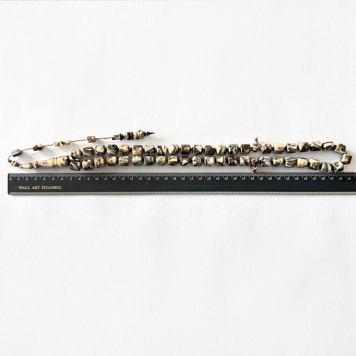 45-Bead Catalin Tasbeeh with Pointed Capsule Ends - WATD251