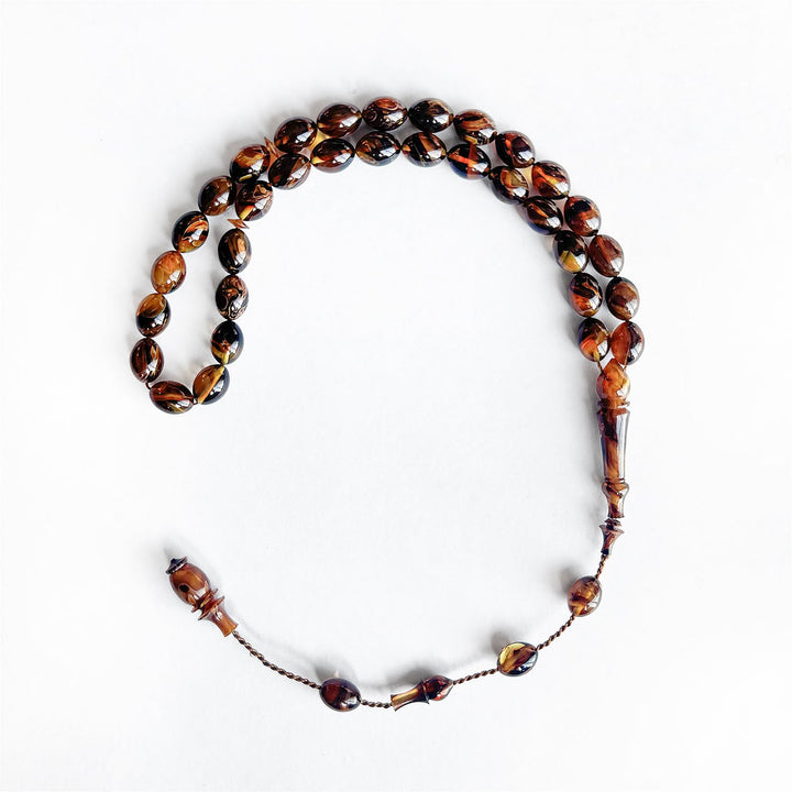 Oval Cut Catalin Tasbeeh – WATD253