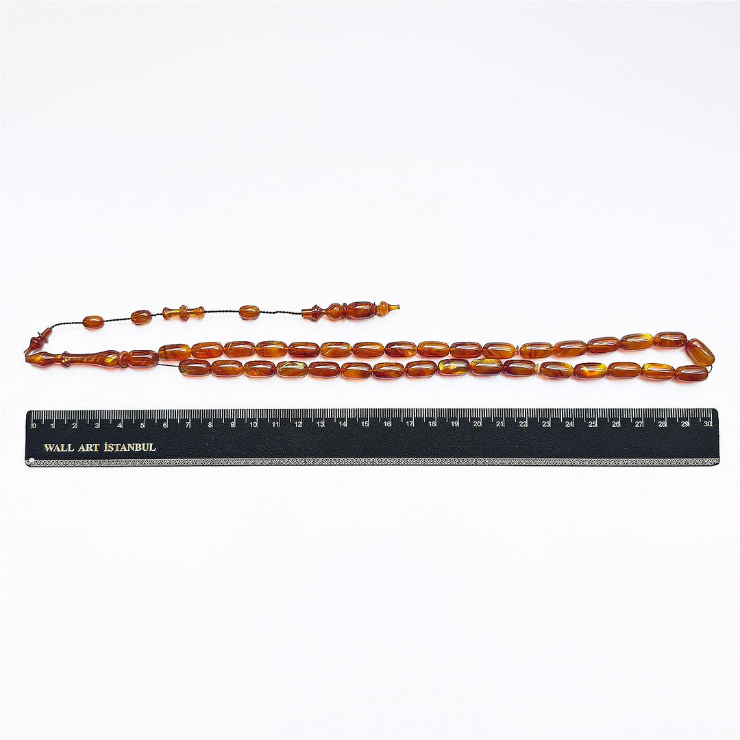 Capsule Cut Catalin Tasbeeh – WATD275