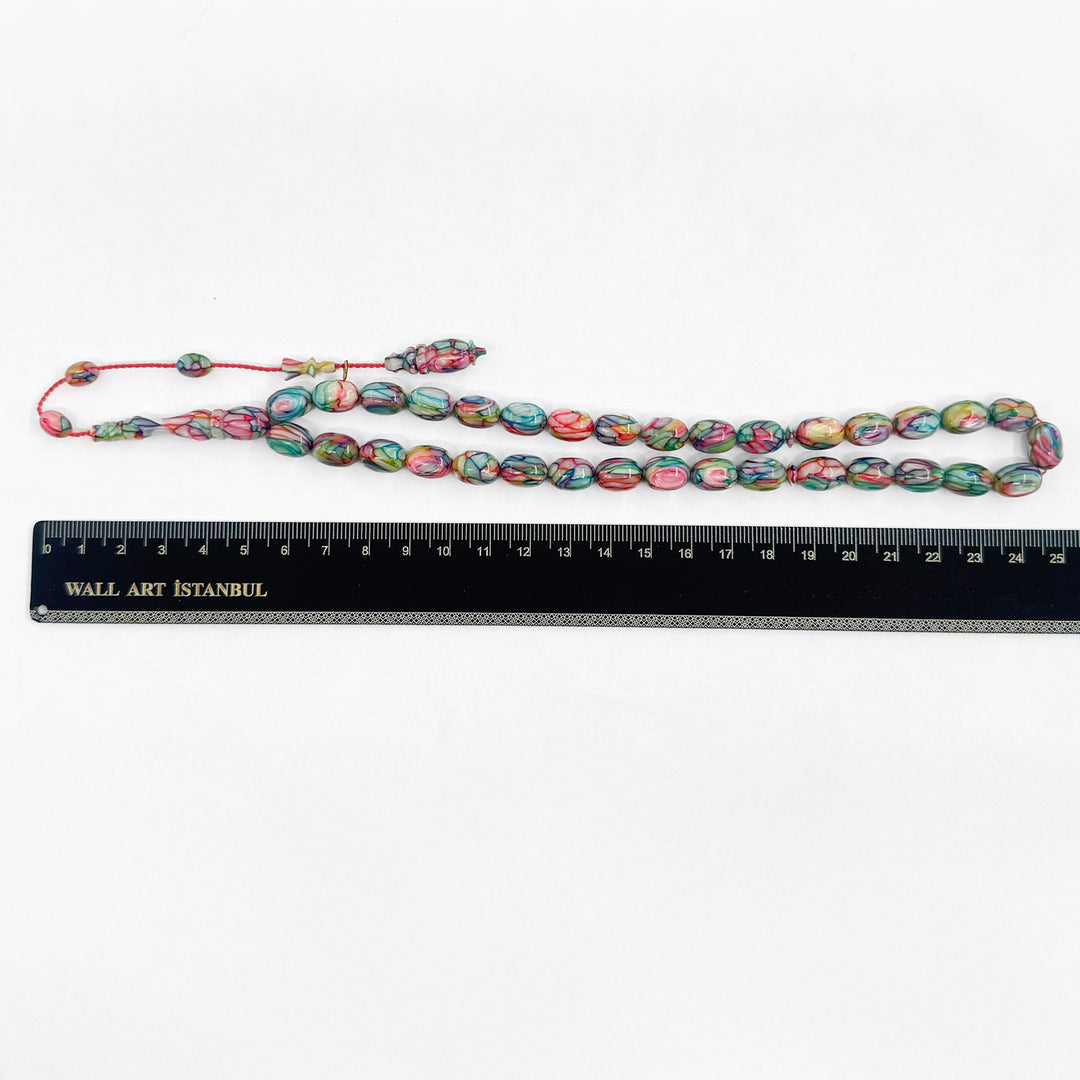 Handcrafted French Galalith Tasbeeh – WATD298