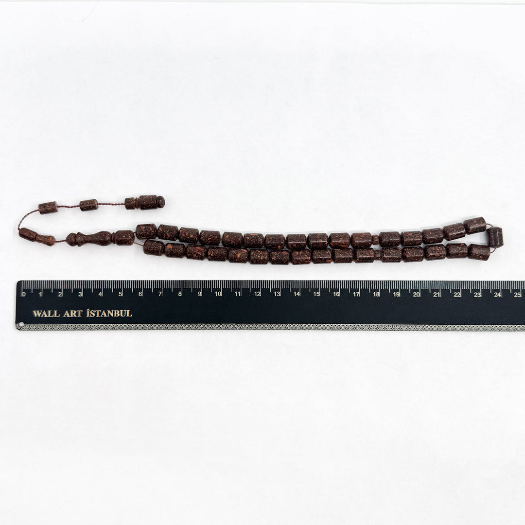 Capsule Cut Cinnamon Tasbeeh – WATD307