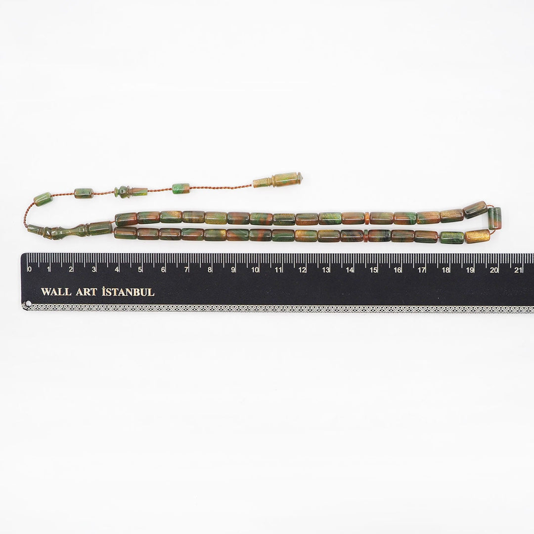 Handcrafted System-Cut Catalin Tasbeeh – WATD331