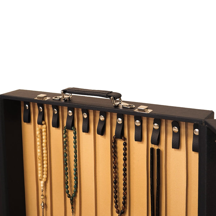 Exclusive Leather-Covered Wooden Tasbeeh Case – WATD380