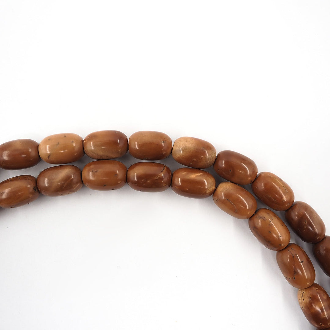 Premium Kuka Wood Tasbeeh with Capsule Cut Beads & Silver-Engraved Imam Bead – WATD400