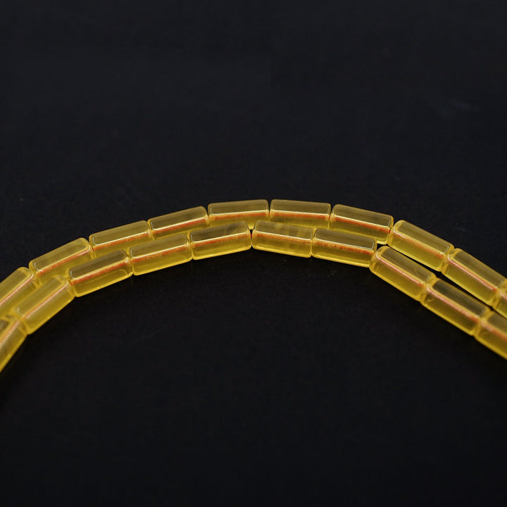 Mastercrafted Capsule Gold-Plated Cut German Bakelite Prayer Beads with Silver Tassel – WATD409