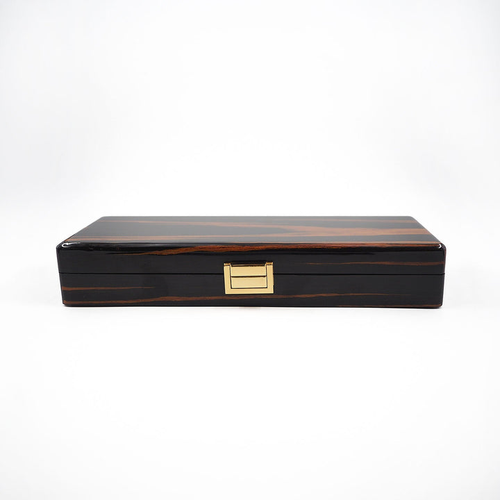 Nobility Series Walnut Pattern Wooden Tasbeeh Box - WATD433