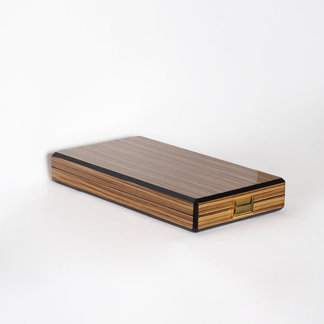 Prestige Series Oak Pattern Wooden Tasbeeh Box - WATD442