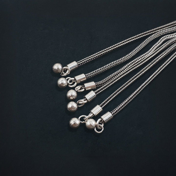 Genuine Pearl Tasbeeh with Nakkash Imam Bead and 925 Sterling Silver Tassel - WATD652