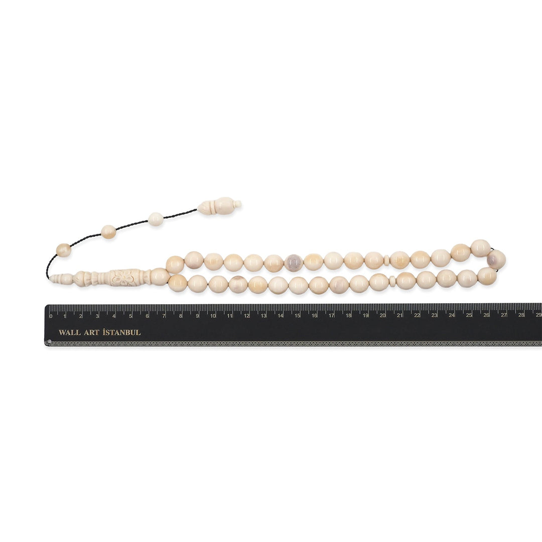 Sphere Cut Camel Bone Tasbeeh - WATD657