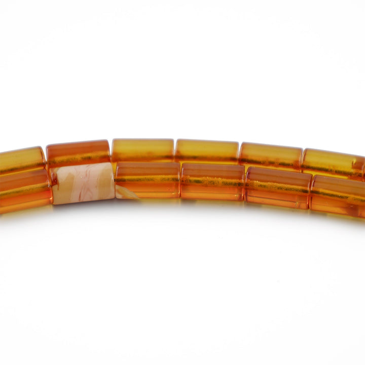 Fire Amber Tasbeeh with Silver Tassel – WATD660