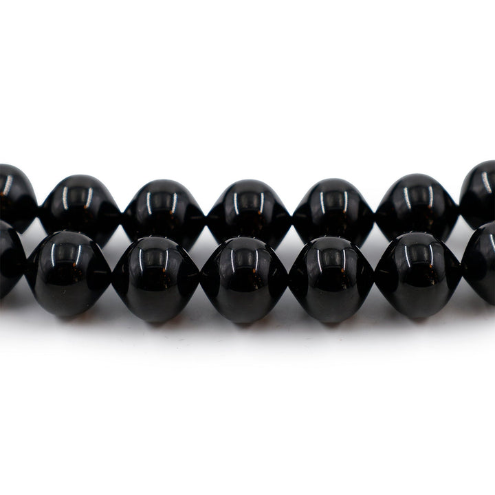 Original Erzurum Oltu Stone Jawshan Prayer Inscribed Mastercrafted Hand-Engraved Silver Imame Bead Tasbeeh – WATD688