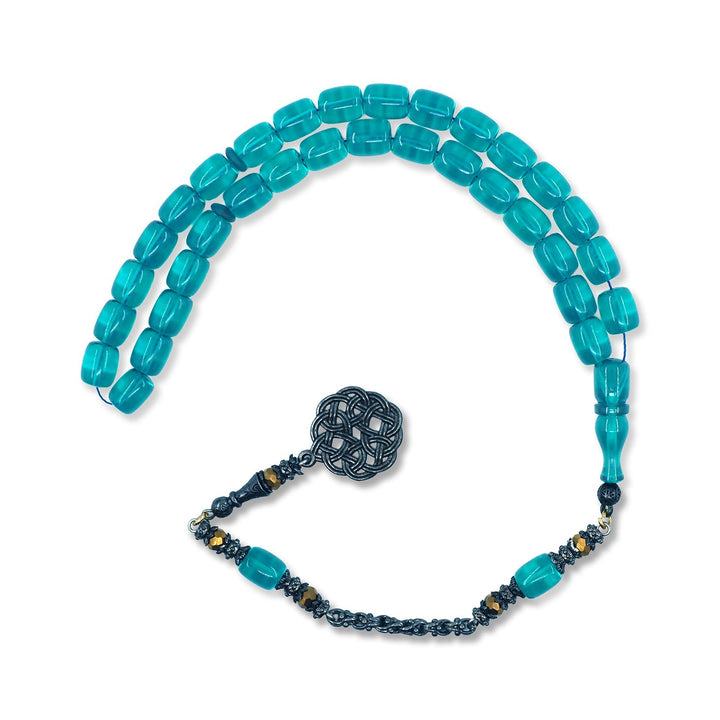 Kazaz-Style Catalin Tasbeeh with Alpaca Tassel – WATD759