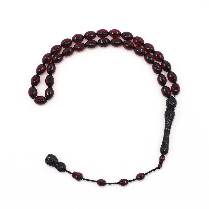Synthetic Resin Tasbeeh with System-Cut Tassel - WATD781