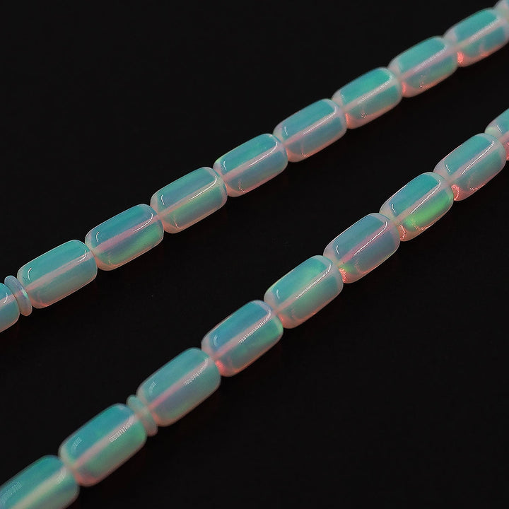 Masterfully Crafted Opal Capsule-Cut Tasbeeh - WATD814