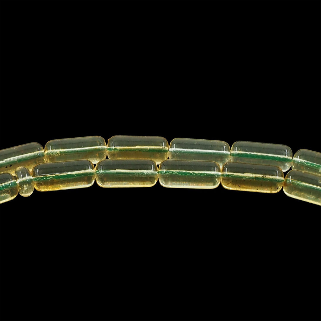 Transparent Dominican Amber Tasbeeh (Small Size) - WATD828