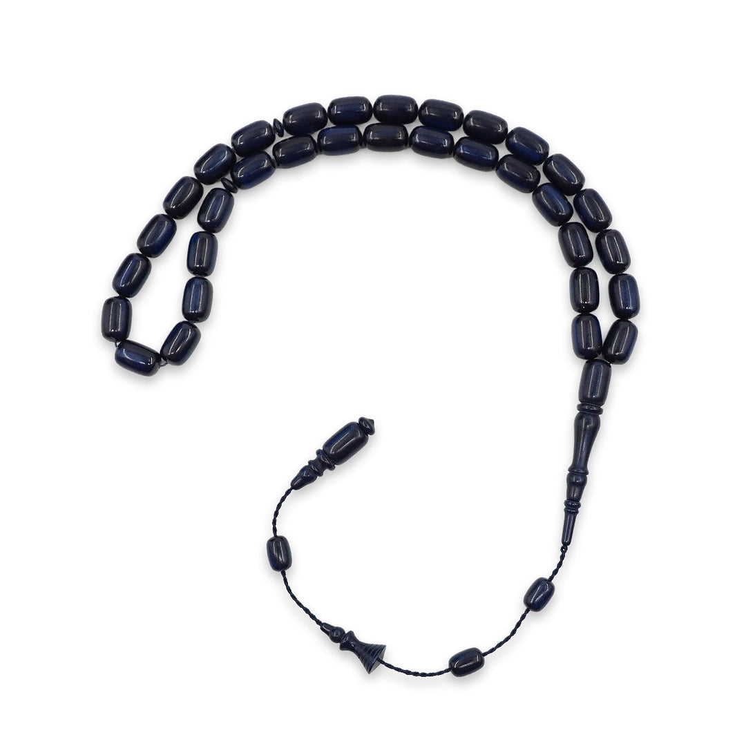 Glittered Catalin Capsule-Cut Tasbeeh with System Tassel - WATD877