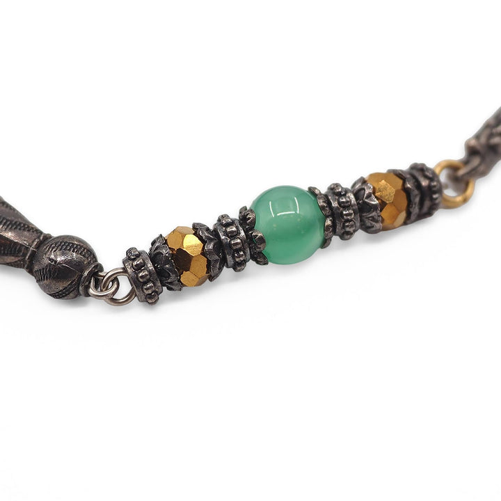 Natural Stone Round-Bead Tasbeeh - WATD902