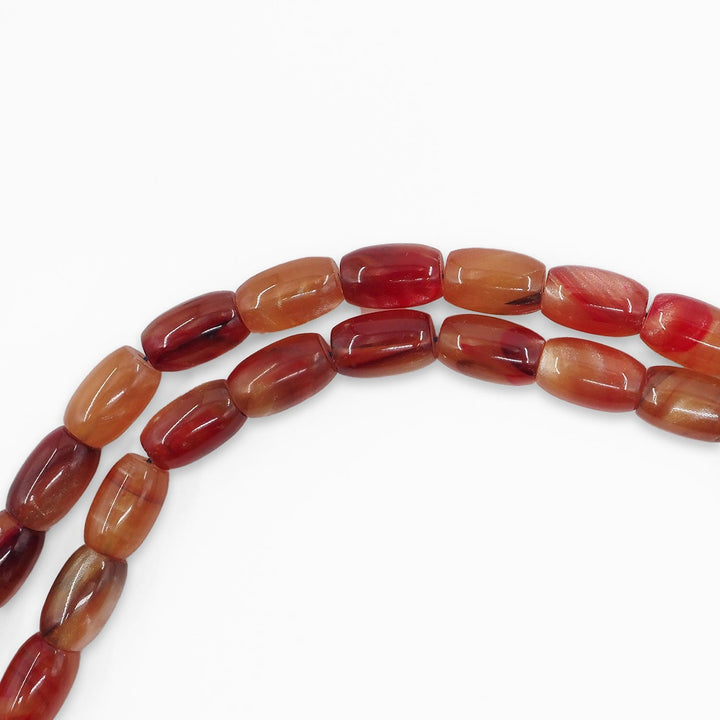 Glittered Pressed Amber Tasbeeh with System Tassel - WATD918