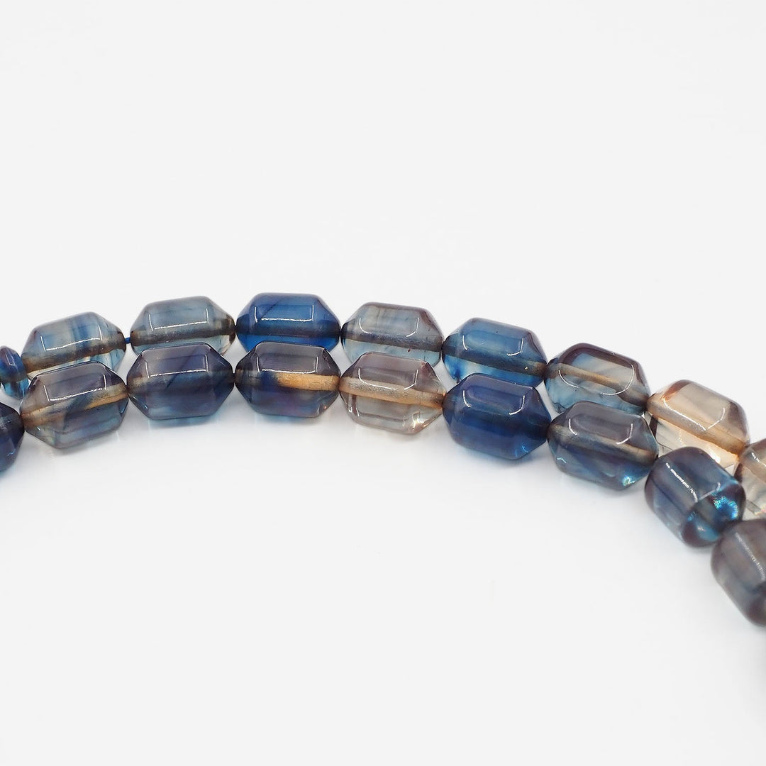 Fire Amber Tasbeeh with Pointed Capsule-Cut Beads - WATD952