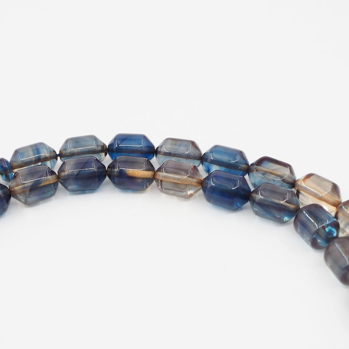 Fire Amber Tasbeeh with Pointed Capsule-Cut Beads - WATD952