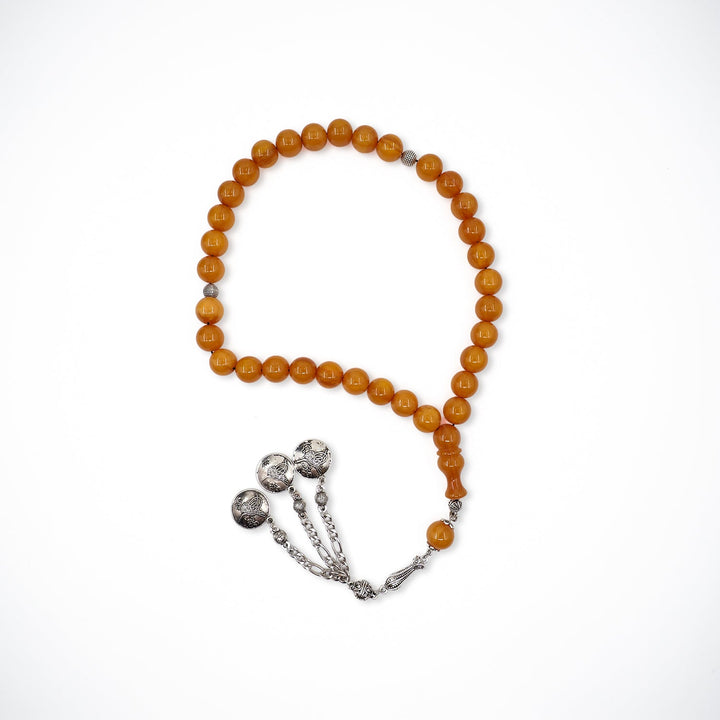 Sphere-Cut Rod Material Tasbeeh with Alpaca Tassel - WATD968