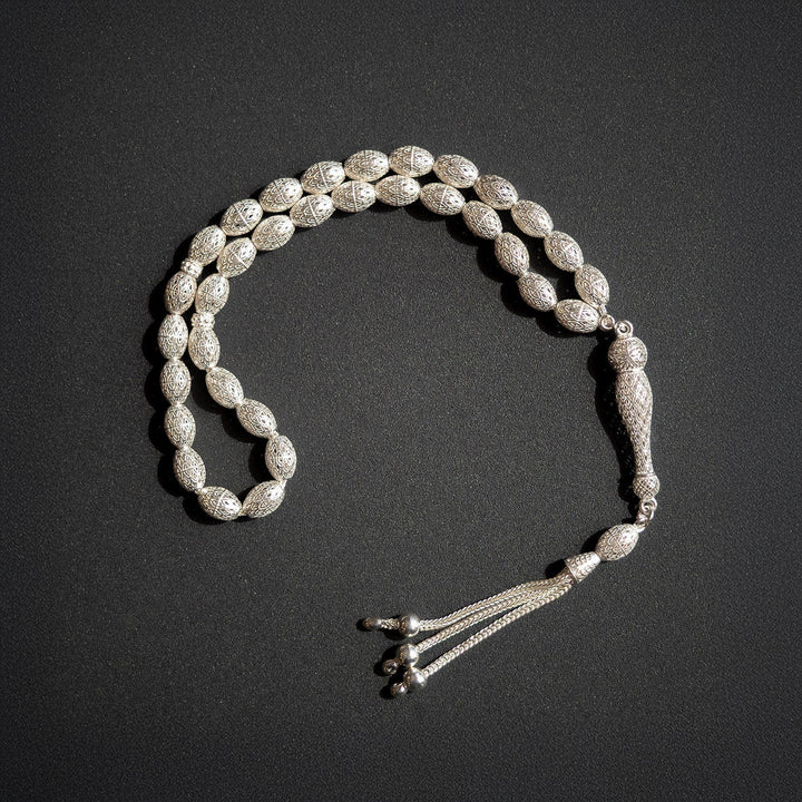 Asalet Silver Tasbeeh - WATE026