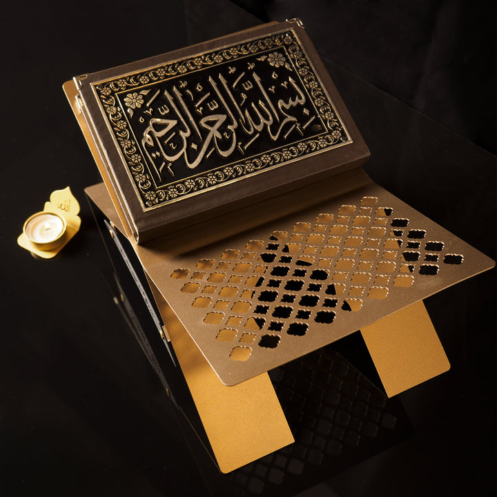 Personalized Metal Qur'an Holder - WAMH166