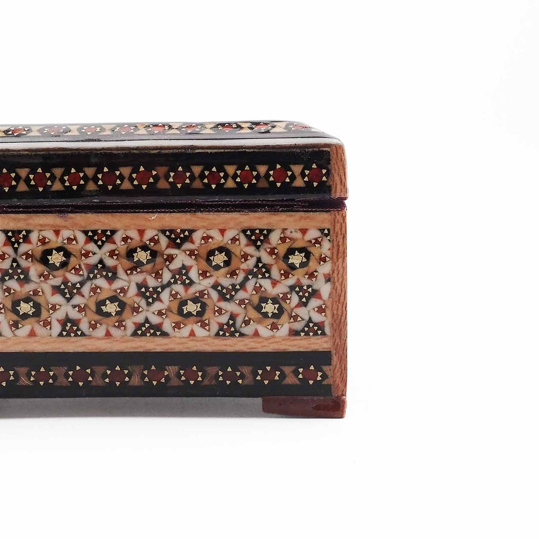 Handcrafted Hatem Inlaid Wooden Decorative Box - WAAH322