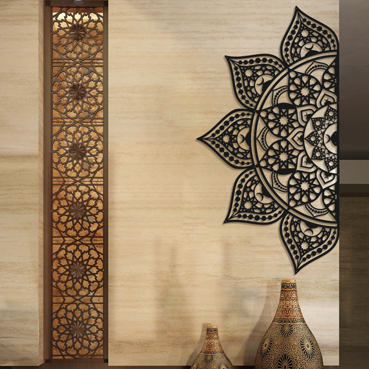 Islamic Mandala Metal Wall Art - WAM163