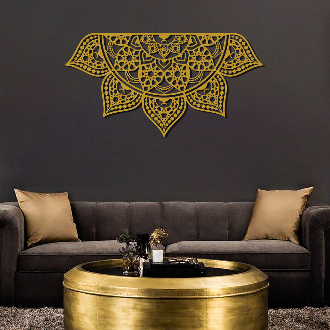 Islamic Mandala Metal Wall Art - WAM163