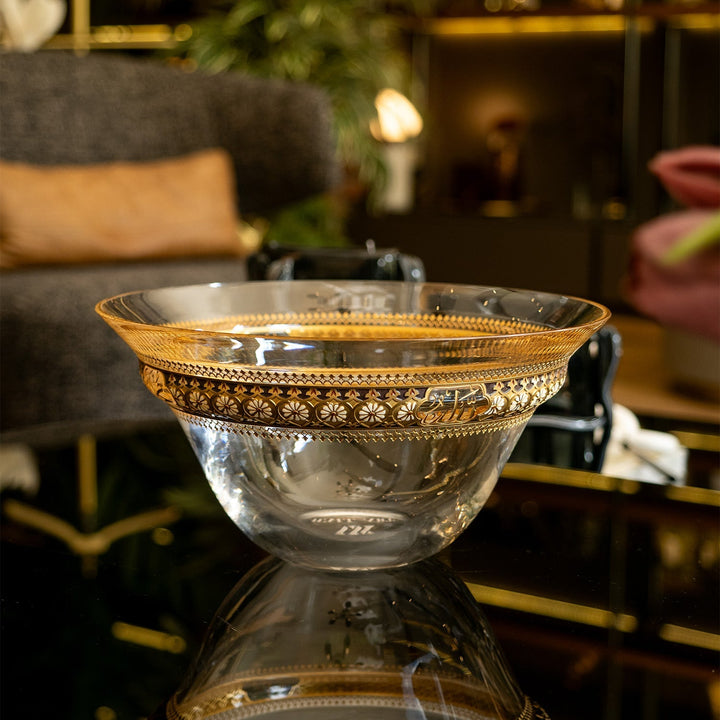 Kösem Large Glass Bowl - WAMC001