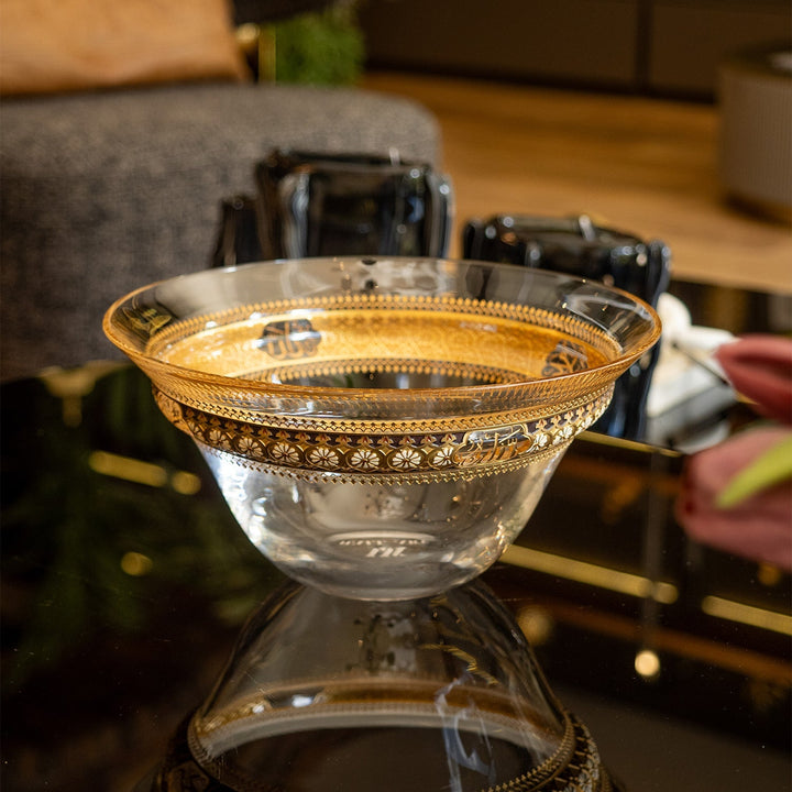Kösem Large Glass Bowl - WAMC001