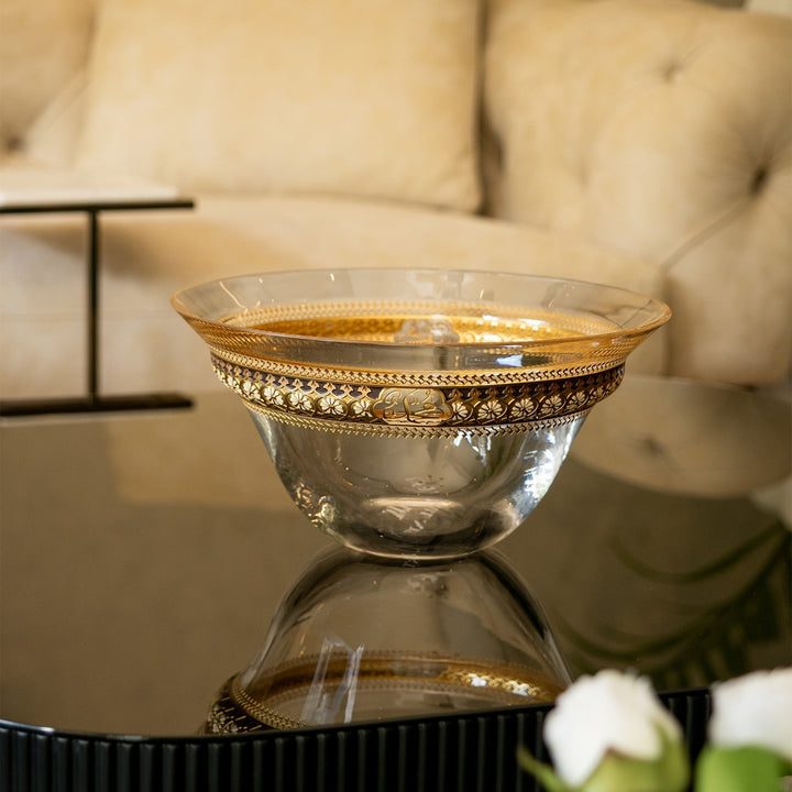Kösem Large Glass Bowl - WAMC001