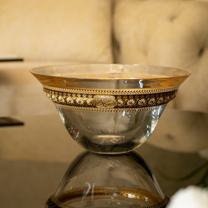 Kösem Large Glass Bowl - WAMC001