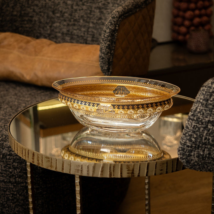 Kösem Gondola Glass Bowl - WAMC003