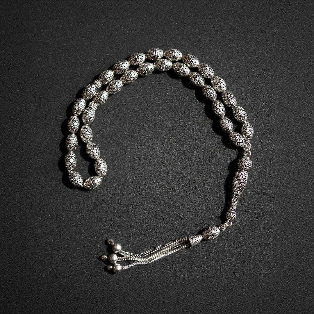 Asalet Silver Tasbeeh - WATE026
