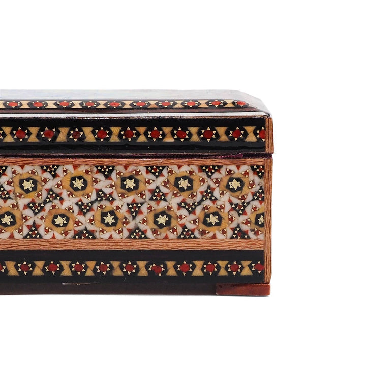 Handcrafted Hatem Inlaid Wooden Decorative Box - WAAH363