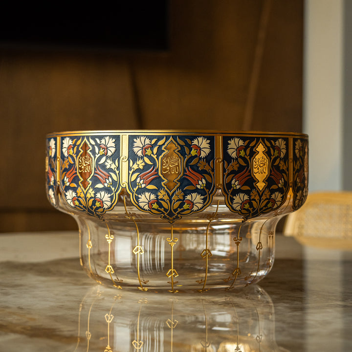 Mürüvvet Decorative Glass Bowl - WAMC008