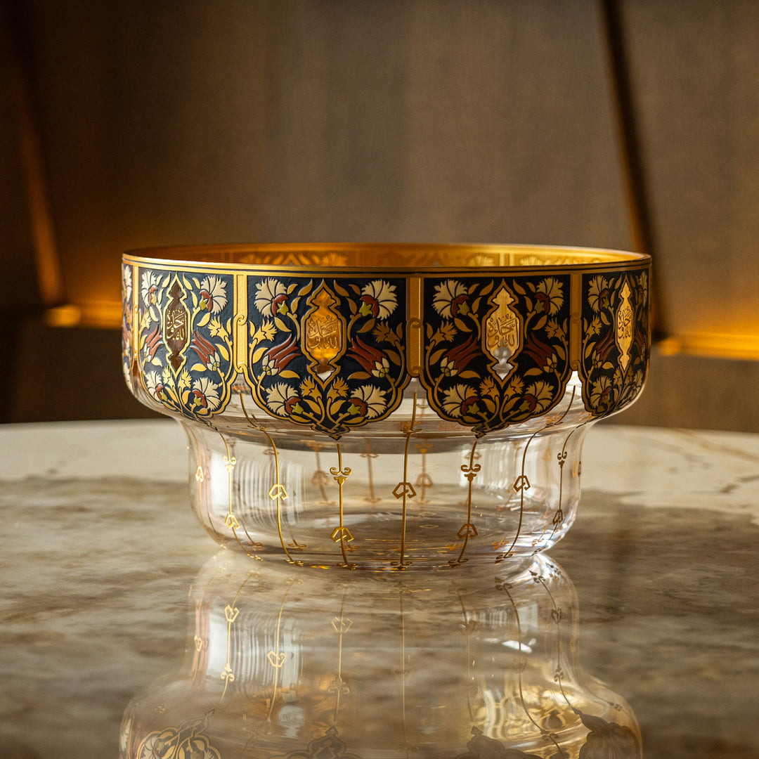 Mürüvvet Decorative Glass Bowl - WAMC008