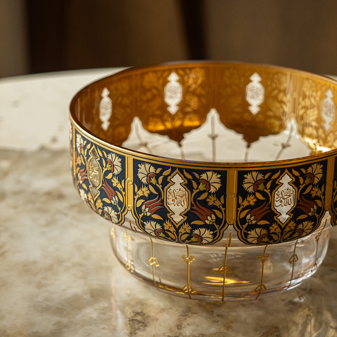 Mürüvvet Decorative Glass Bowl - WAMC008