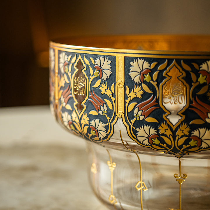 Mürüvvet Decorative Glass Bowl - WAMC008