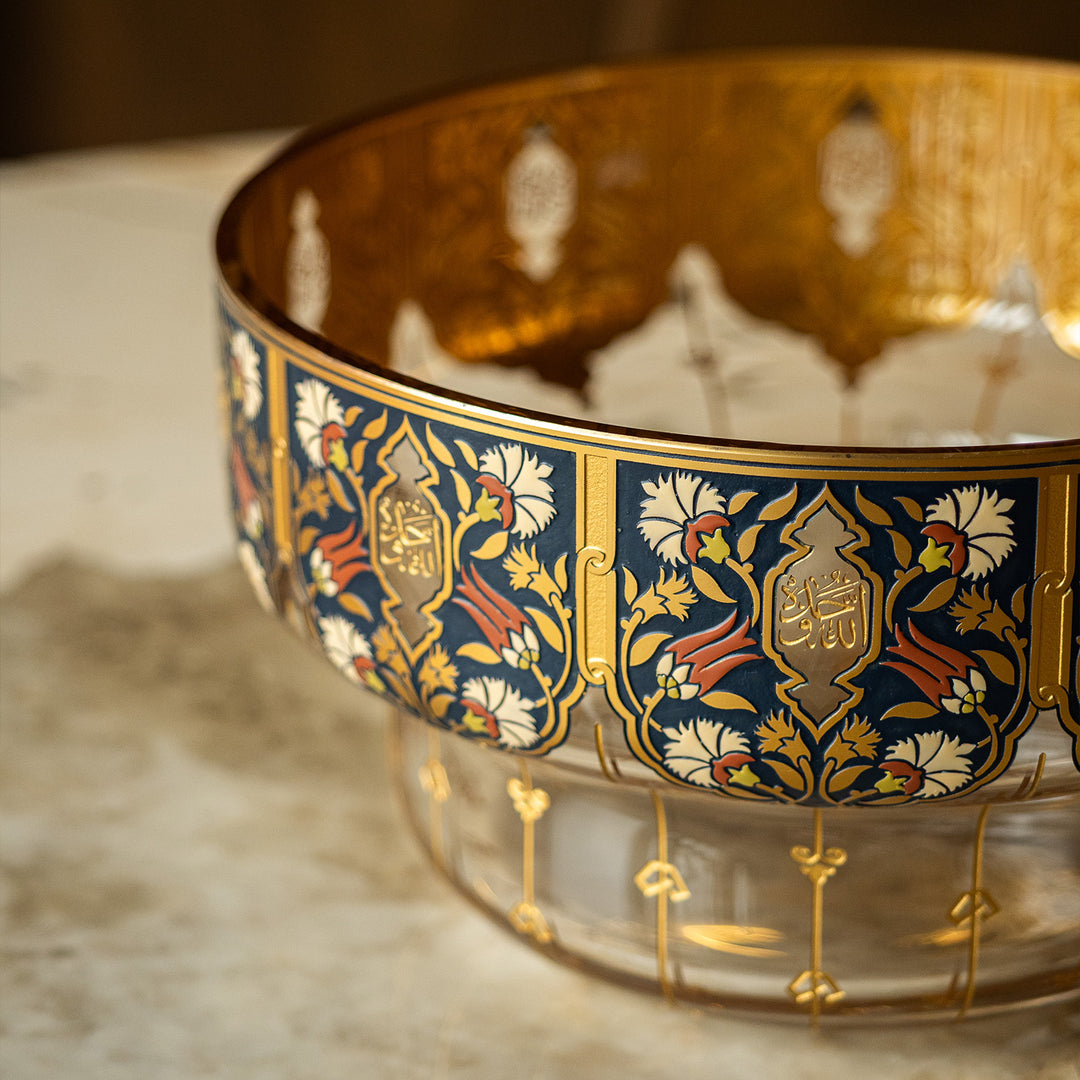 Mürüvvet Decorative Glass Bowl - WAMC008