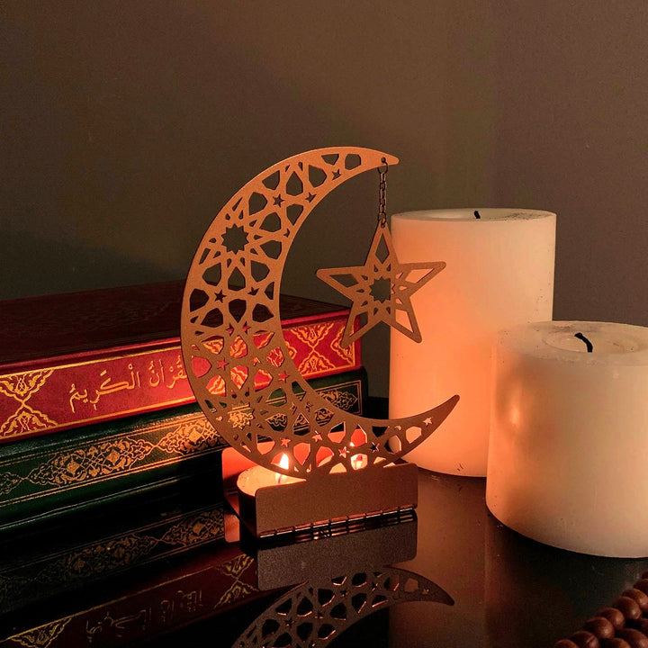 Islamic Metal Candle Holder - WAMH079