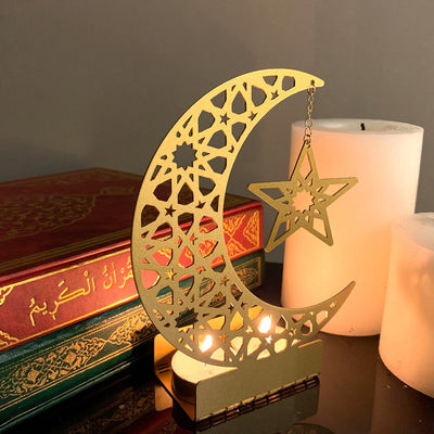 Islamic Metal Candle Holder - WAMH079