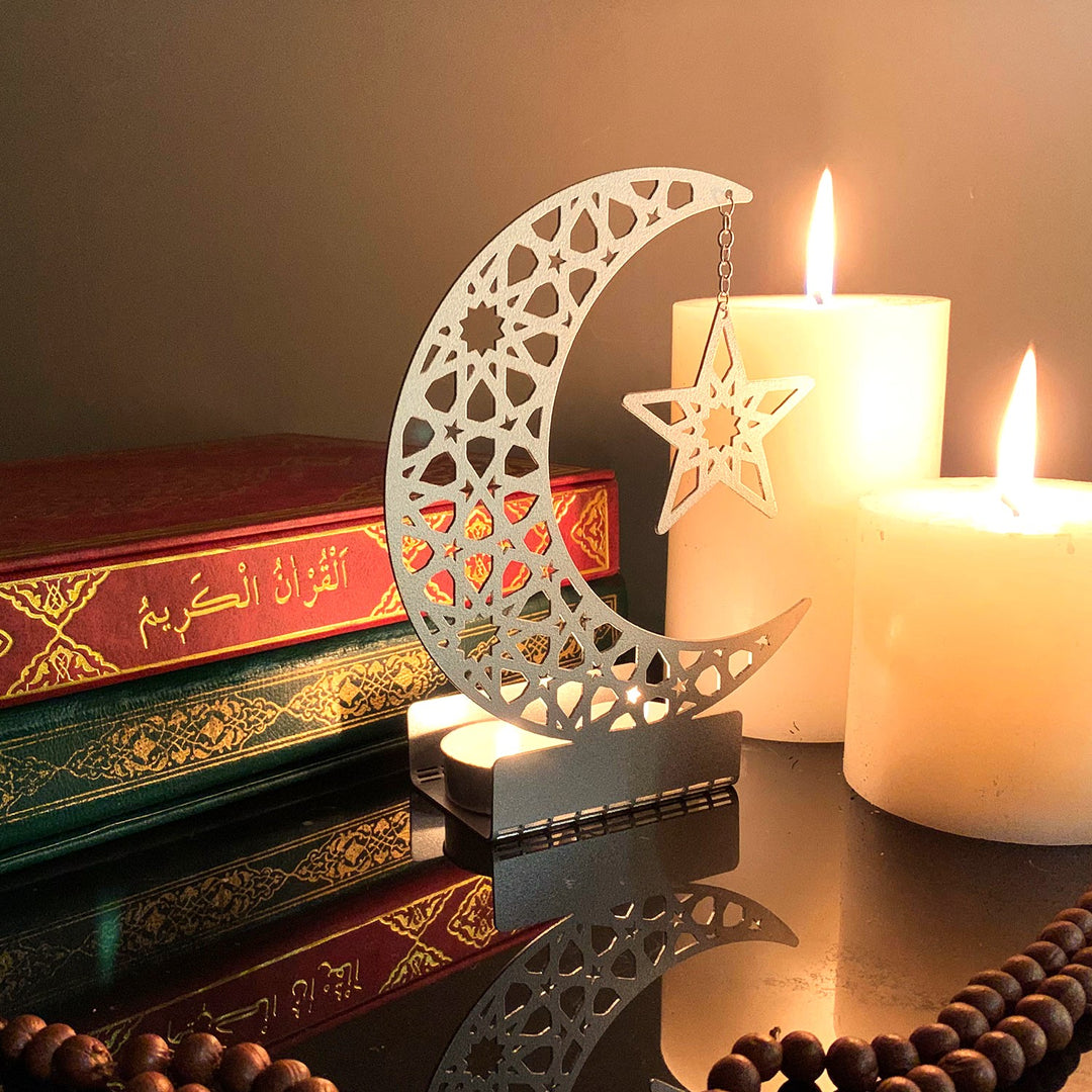 Islamic Metal Candle Holder - WAMH079
