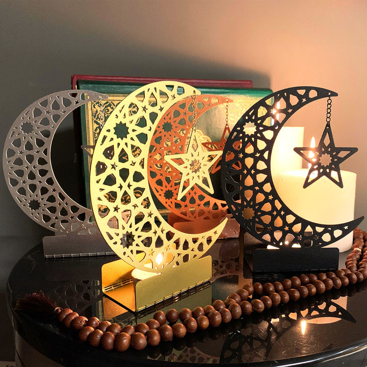 Islamic Metal Candle Holder - WAMH079