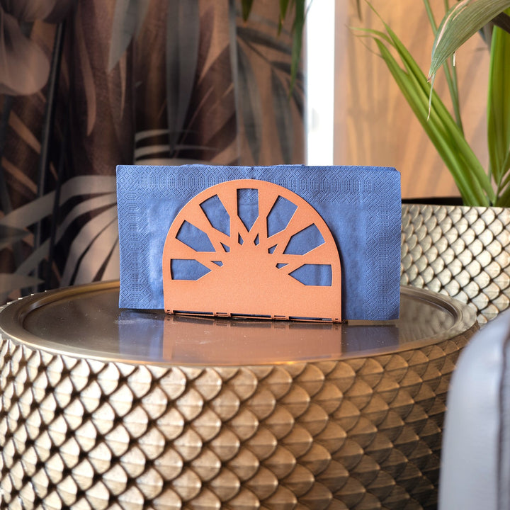 SALE - Black Metal Napkin Holder - WAMH072