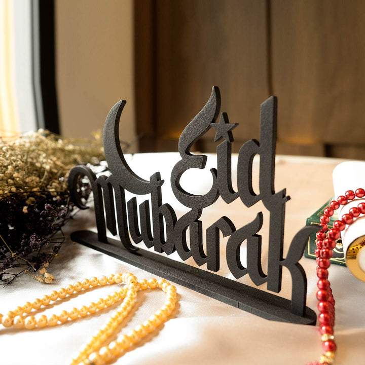 SALE - Eid Mubarak Metal Tabletop Decor - WAMH108