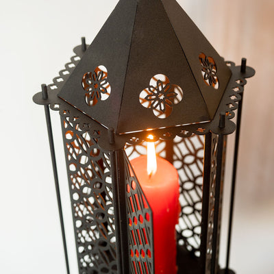 Metal Candle Holder for Wall - WAMH120
