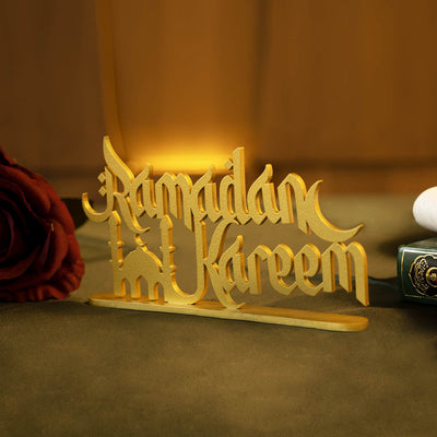 Ramadan Kareem Metal Tabletop Decor - WAMH105